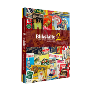 Blikskilte - Flere danske reklameskilte